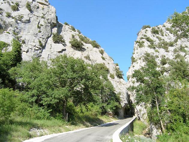 La Baptistine Face Au Ventoux La Clue Plaisians Exteriör bild